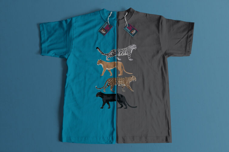 2 poleras mitad y mitad 8