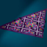 pañuelo triangular geometría
