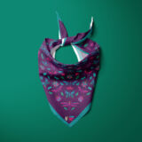 pañuelo triangular insectos